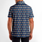 Mulligan Hound Polo Shirt For Men - Model Back