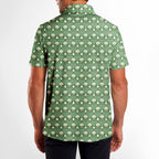 Lost In The Rough Polo Shirt For Men - Model Back