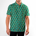 Toucan Tee Time Polo Shirt For Men - Model Front