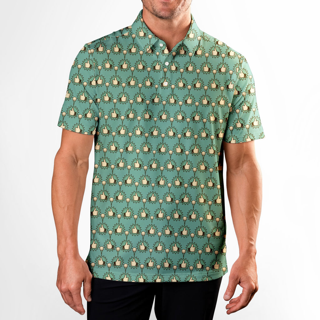 Great Shot Pal Polo Shirt For Men - Model Front