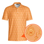 Pride Of Fairway Polo Shirt For Men - Detail Close-up