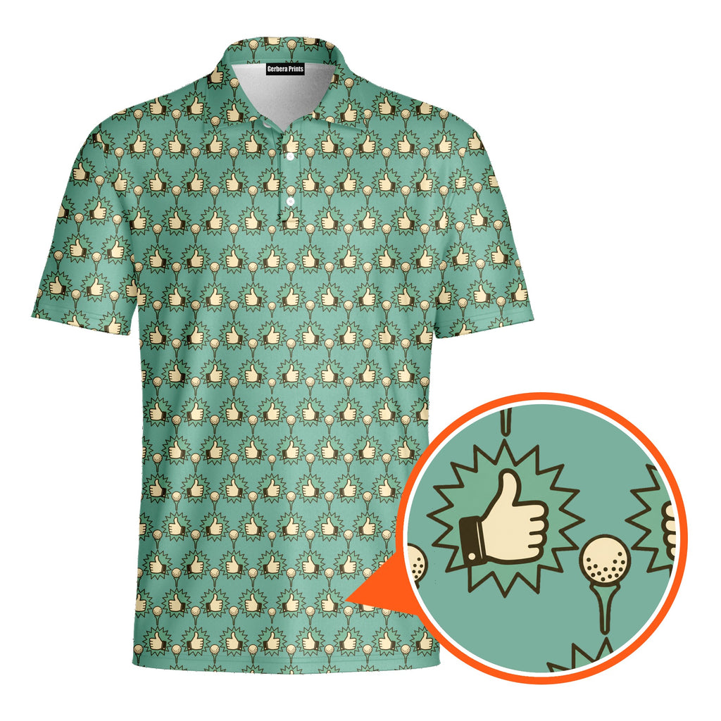 Great Shot Pal Polo Shirt For Men - Detail Close-up