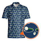 I Got This One Polo Shirt For Men - Detail Close-up
