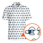 Total Tee Destruction Polo Shirt For Men - Detail Close-up