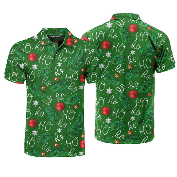 Santa Ho Ho Ho Polo Shirt For Men