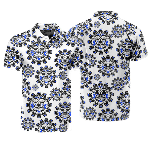 Sun Style North American And Canadian Native Polo Shirt For Men
