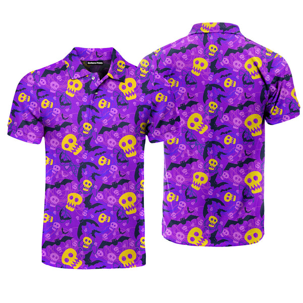 Halloween Spooky Night Polo Shirt For Men