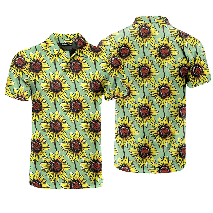 Flowers Make Dream Life Polo Shirt For Men