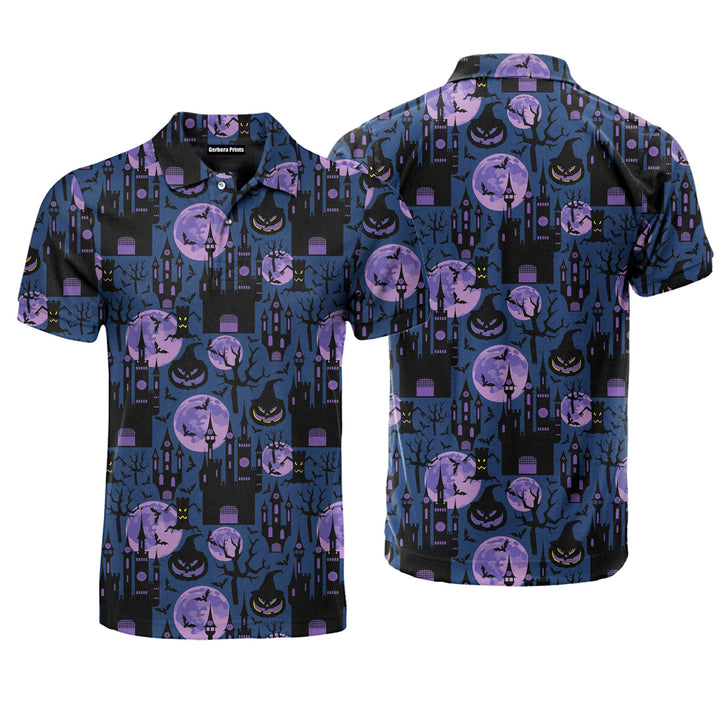 Hallo Kingdom For Scary Night Polo Shirt For Men