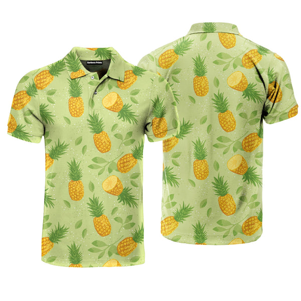 Summer Pineapples Polo Shirt For Men