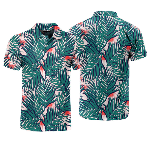 Tropical Amazing Coconut Palm Polo Shirt For Men