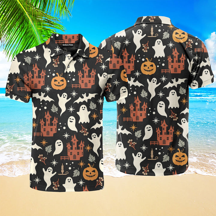 Magic Kingdom Halloween Polo Shirt For Men