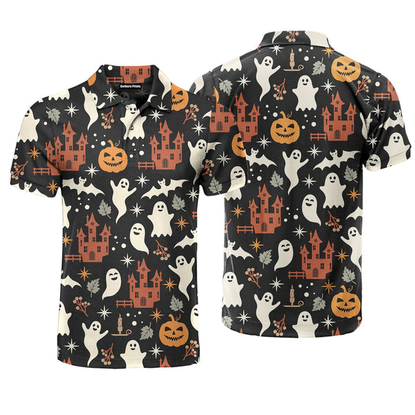 Magic Kingdom Halloween Polo Shirt For Men