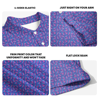 Exercise In The Midnight - Funny Golf Polo Shirt Premium 