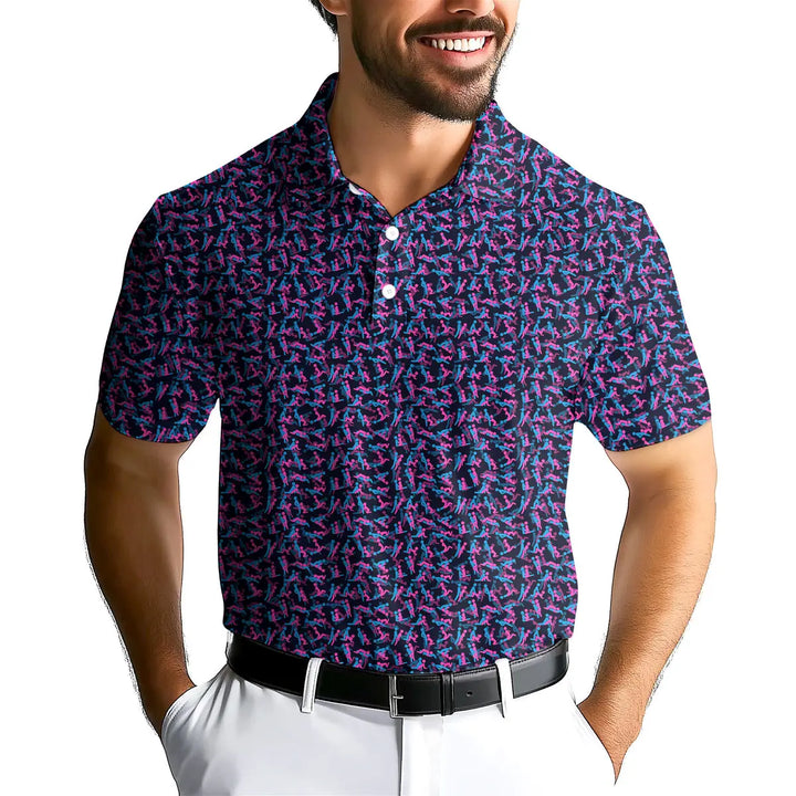 Exercise In The Midnight - Funny Golf Polo Shirt Premium 