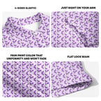 Eggplant Is Filled With Milk-Polo Shirt For Men-Gerbera Prints