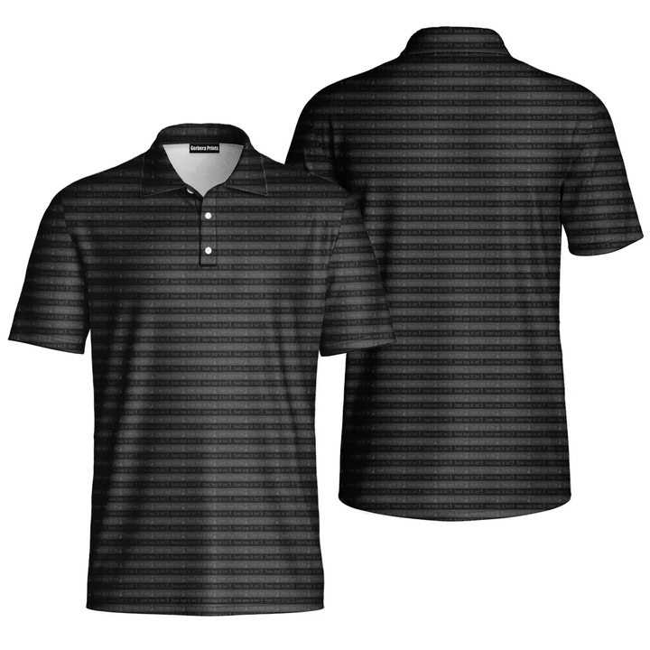 Just Tap It In - Funny Golf Polo Shirt Premium