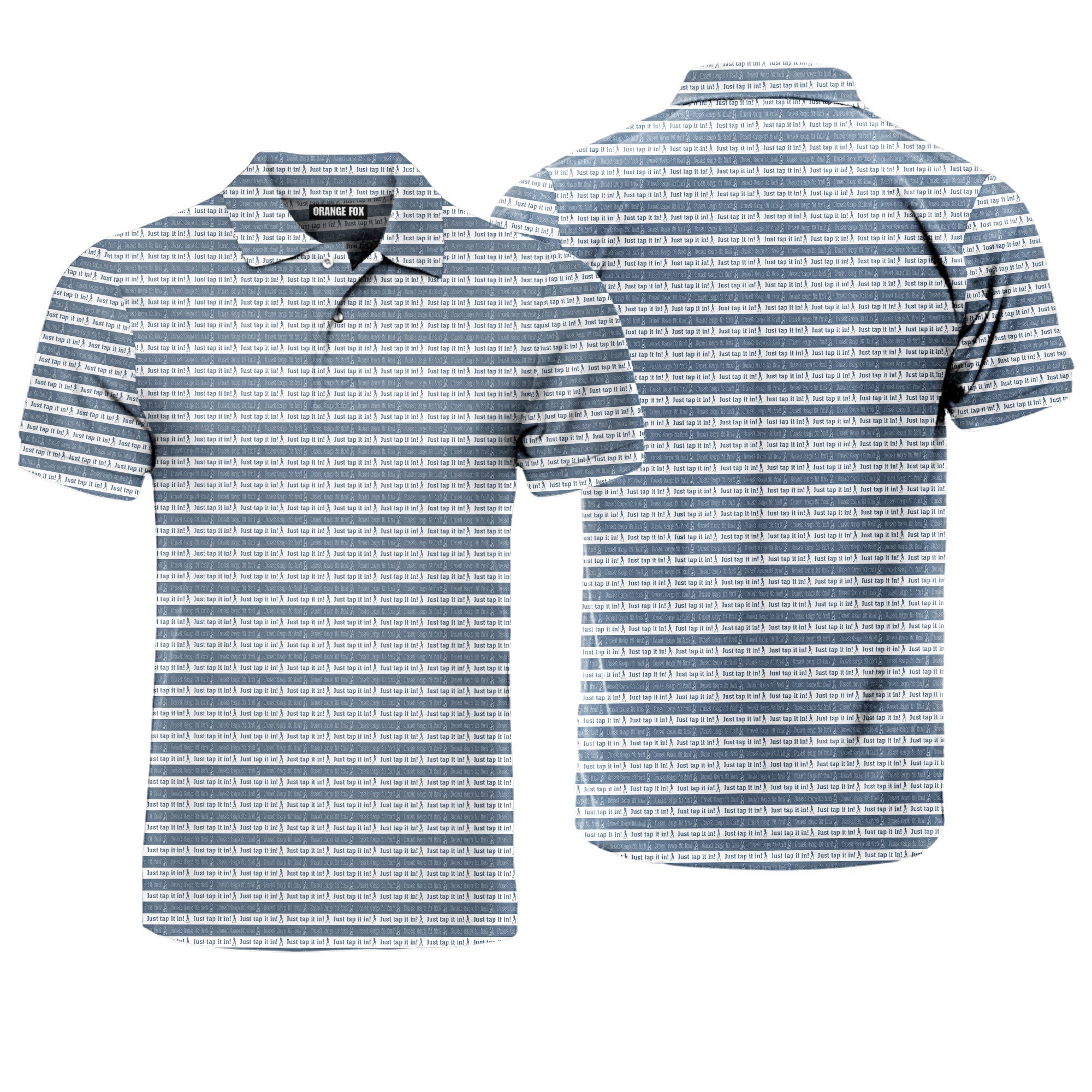 Just tap it in - Golf Polo Shirt-Polo Shirt For Men-Gerbera Prints