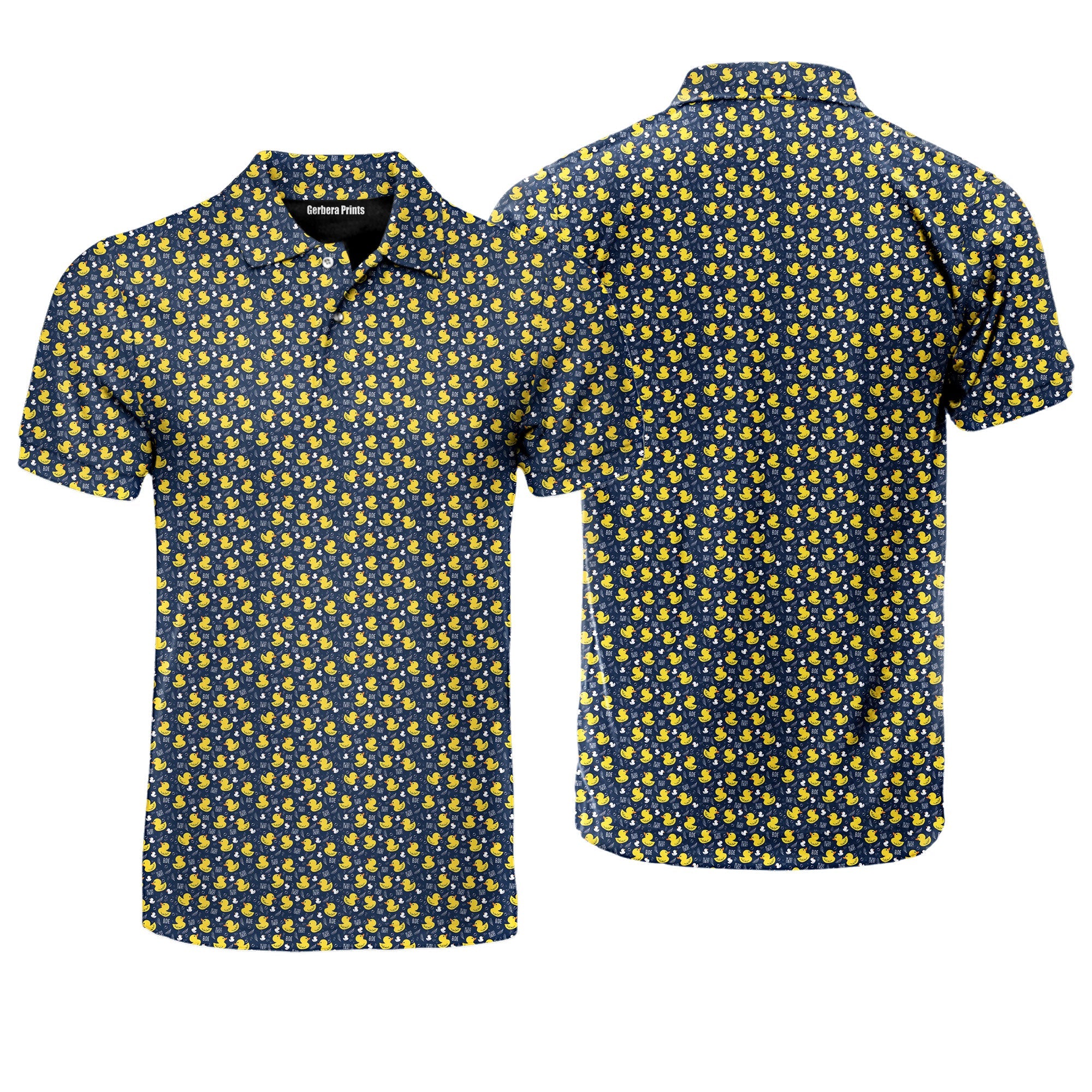 Big Ducks Energy - Funny Golf Polo Shirt-Polo Shirt For Men-Gerbera Prints