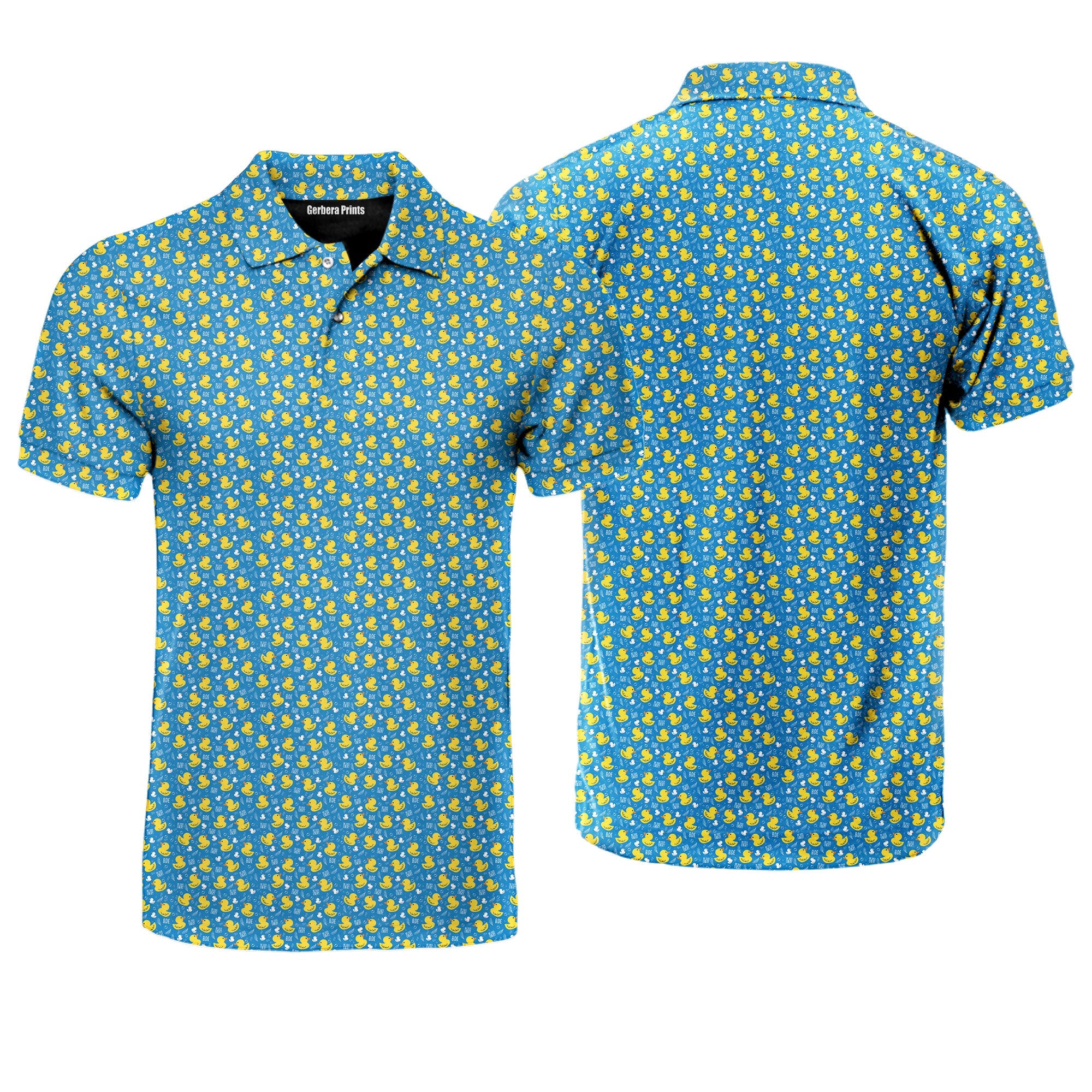 Big Ducks Energy - Funny Golf Polo Shirt-Polo Shirt For Men-Gerbera Prints