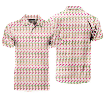 Sweet Peach Charm - Funny Golf Polo