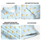 Sizzlin' Swing-Polo Shirt For Men-Gerbera Prints