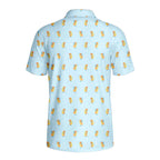 Sizzlin' Swing-Polo Shirt For Men-Gerbera Prints