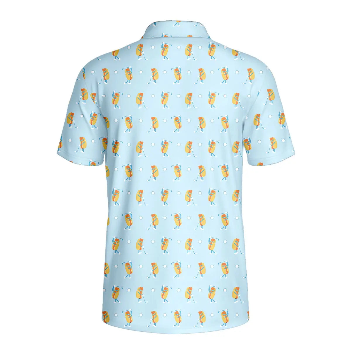 Sizzlin' Swing-Polo Shirt For Men-Gerbera Prints