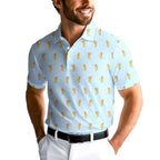 Sizzlin' Swing-Polo Shirt For Men-Gerbera Prints