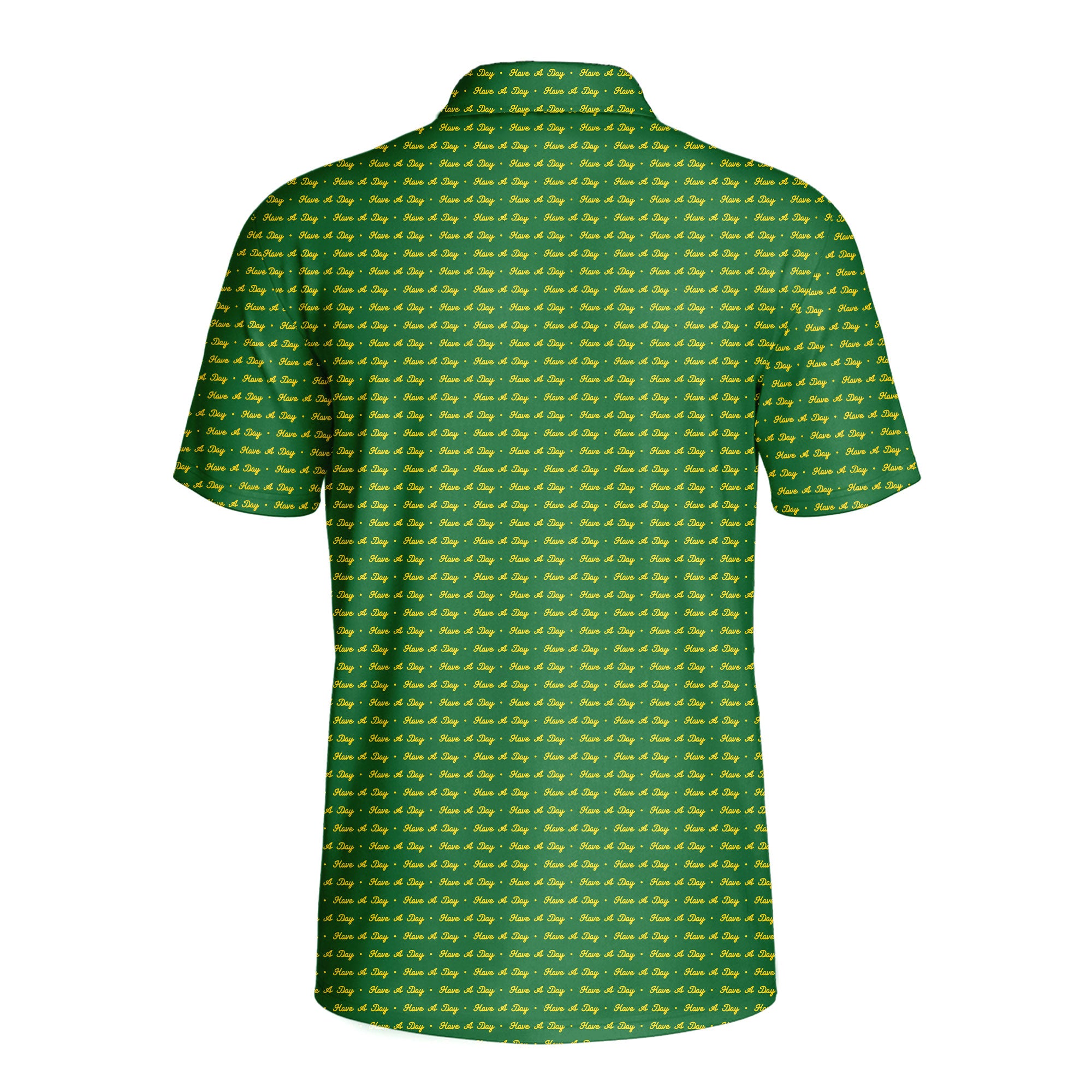 Have A Day - Golf Polo Shirt-Polo Shirt For Men-Gerbera Prints