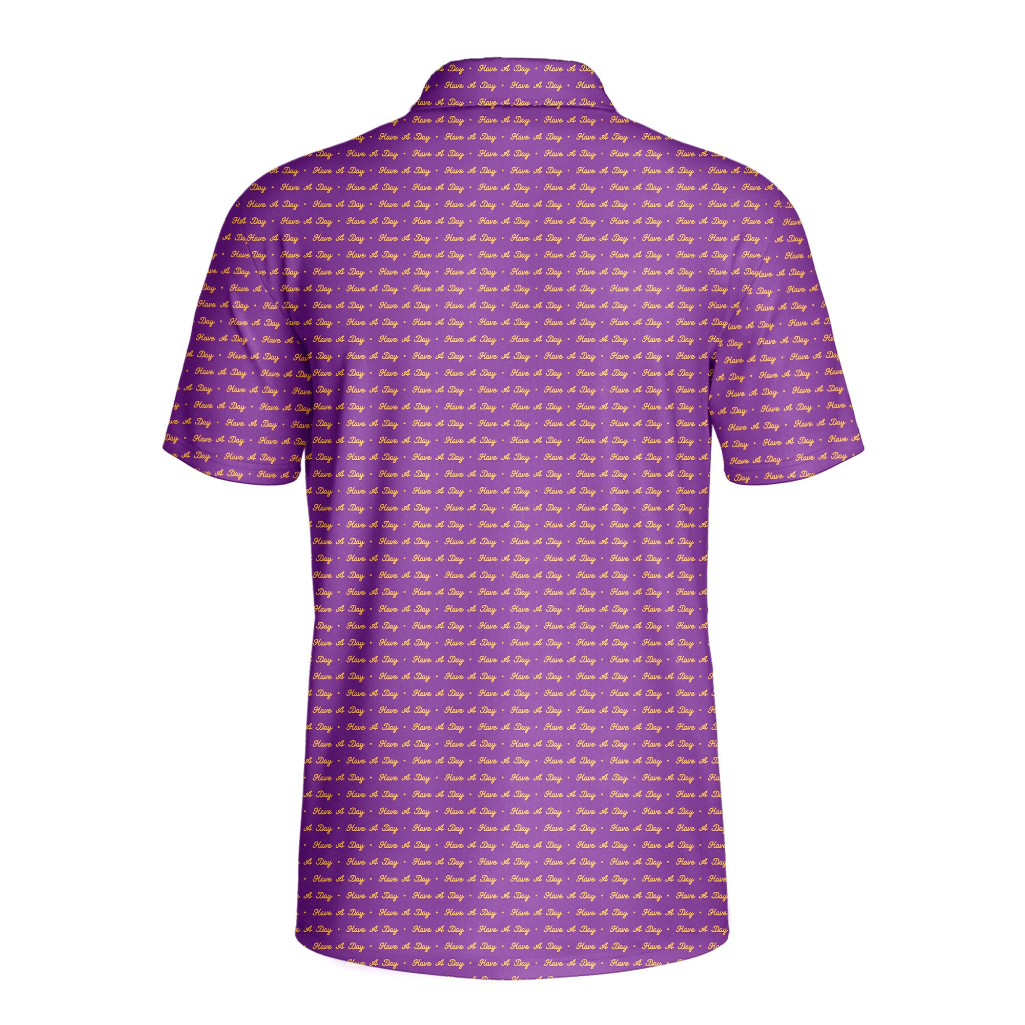 Have A Day - Golf Polo Shirt-Polo Shirt For Men-Gerbera Prints