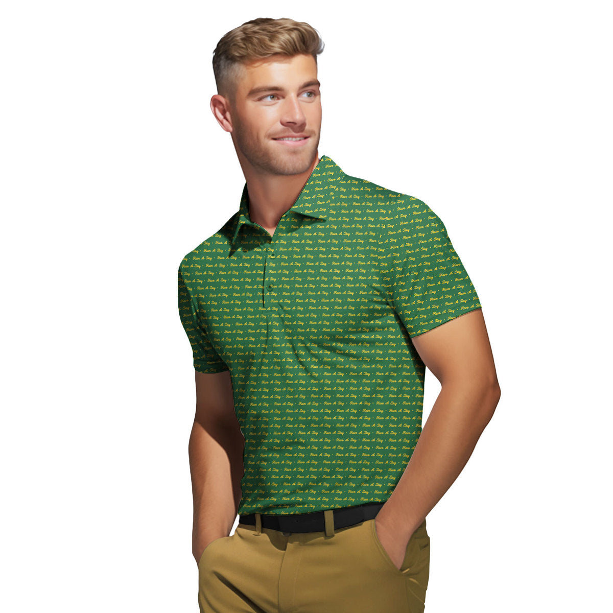 Have A Day - Funny Golf Polo