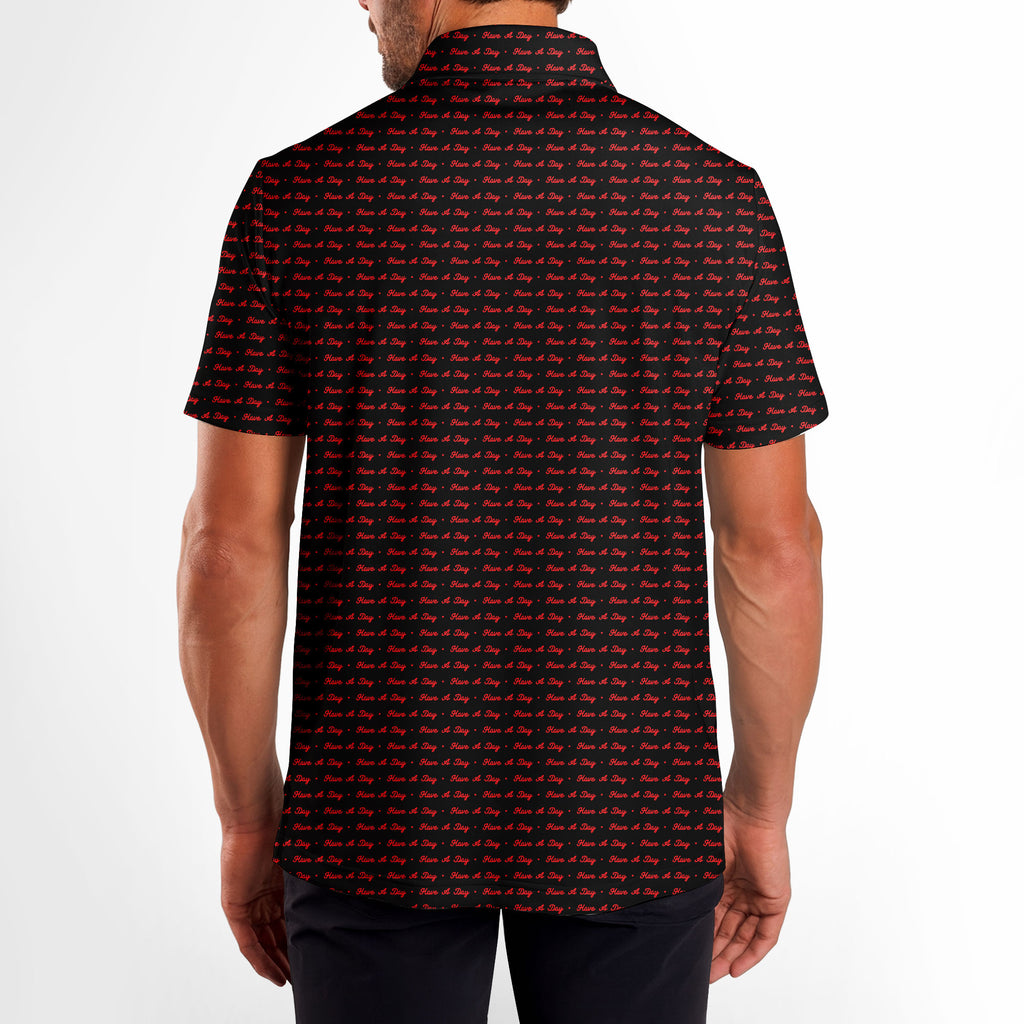 Have A Day - Golf Polo Shirt-Polo Shirt For Men-Gerbera Prints