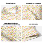 Cute Raincoat-Polo Shirt For Men-Gerbera Prints