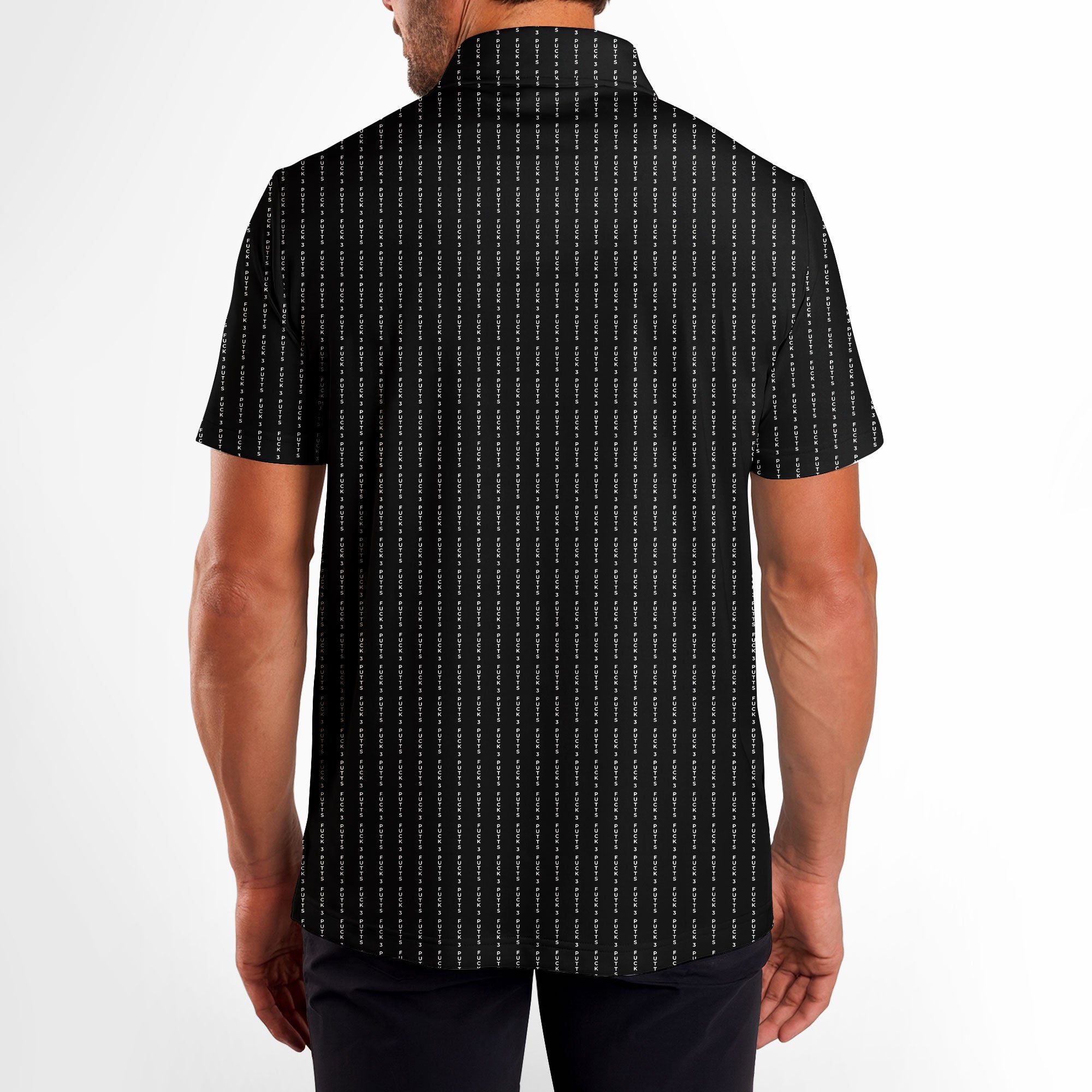 The F**K-Polo Shirt For Men-Gerbera Prints