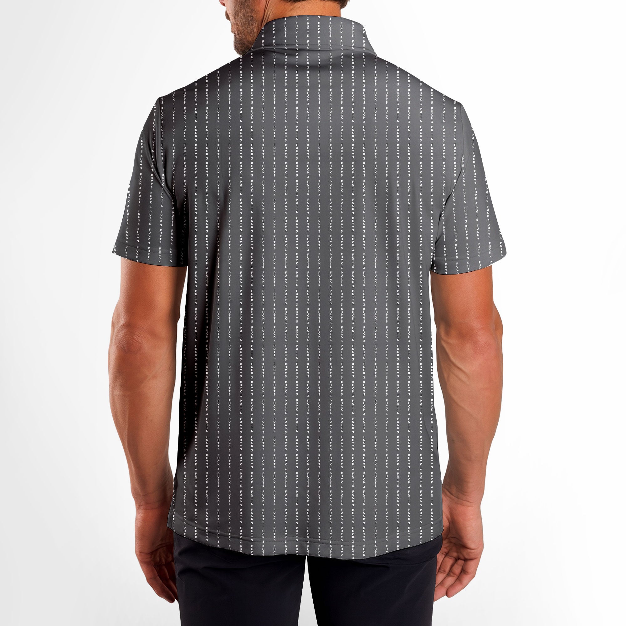 The F**K-Polo Shirt For Men-Gerbera Prints