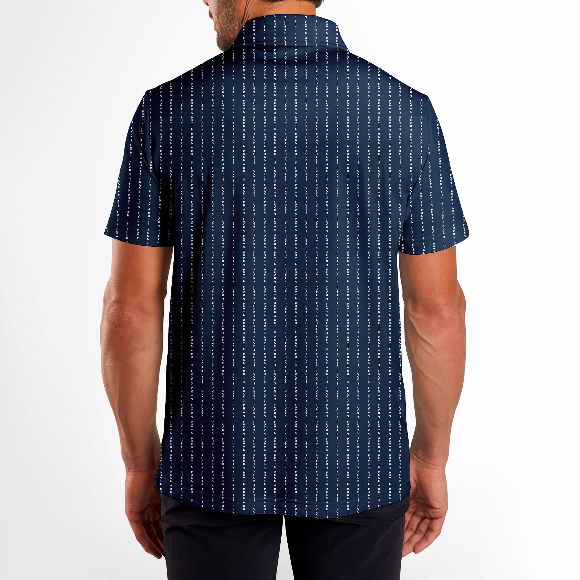 The F**K-Polo Shirt For Men-Gerbera Prints