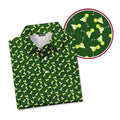 19th Hole Margarita Cocktail Slice Lime-Polo Shirt For Men-Gerbera Prints