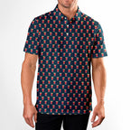 19th Hole Bloody Mary Cocktail - Golf Polo Shirt-Polo Shirt For Men-Gerbera Prints