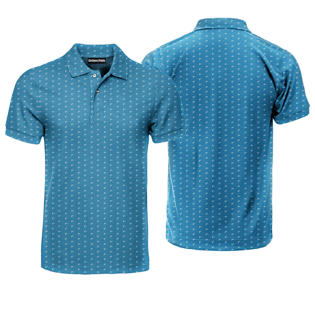 F* Fore the Laughs - Funny Golf Polo Shirt-Polo Shirt For Men-Gerbera Prints