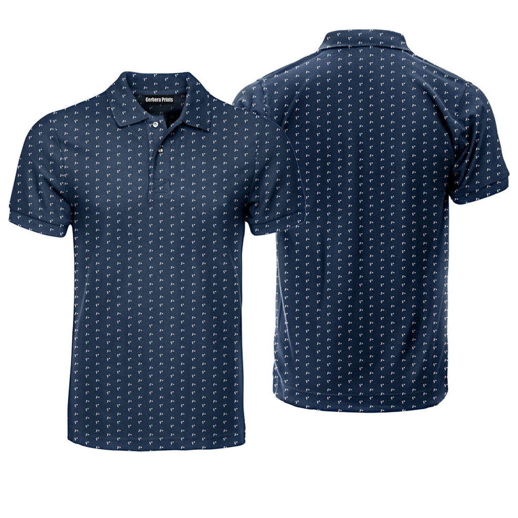 F* Fore the Laughs - Funny Golf Polo Shirt-Polo Shirt For Men-Gerbera Prints