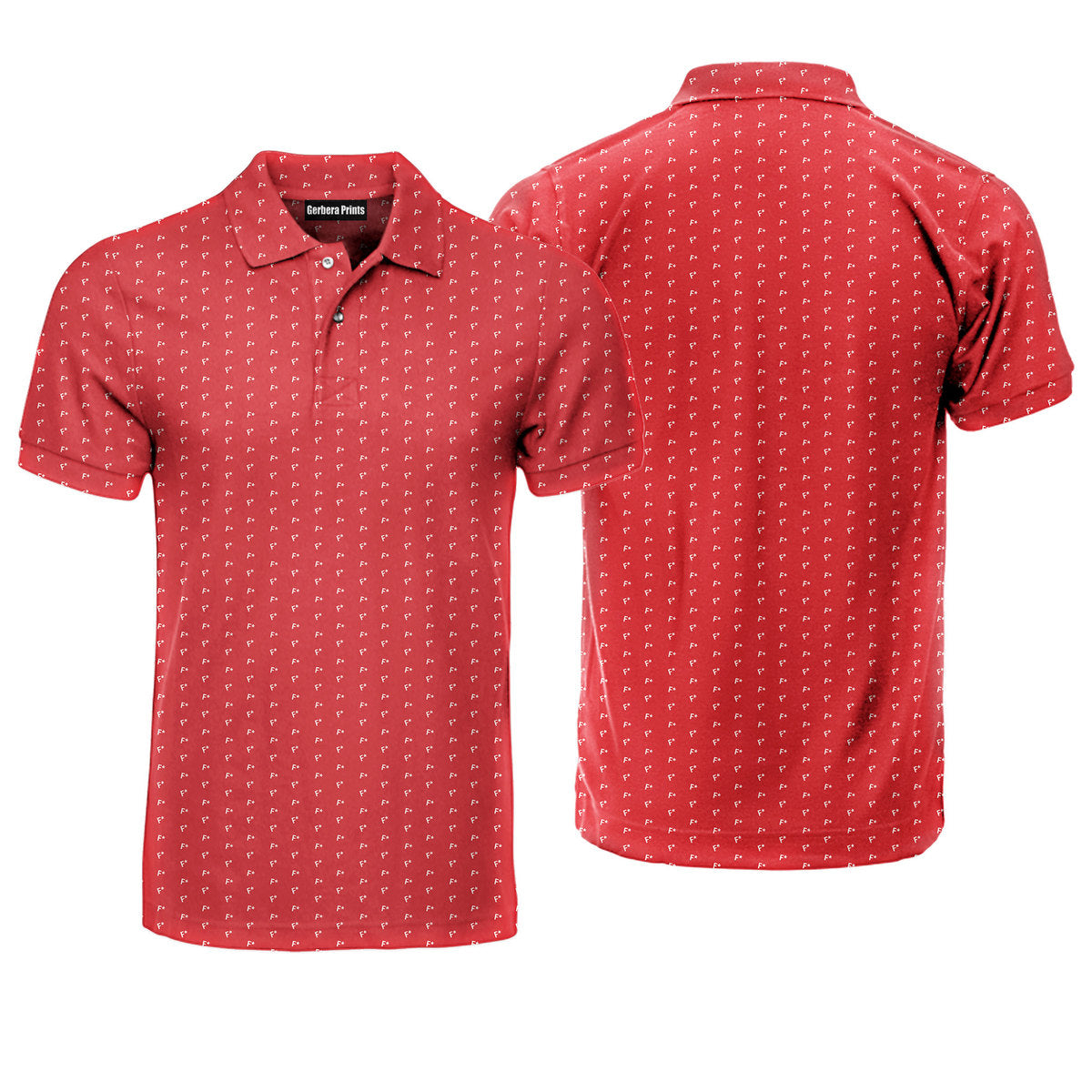 F* Fore the Laughs - Funny Golf Polo Shirt-Polo Shirt For Men-Gerbera Prints