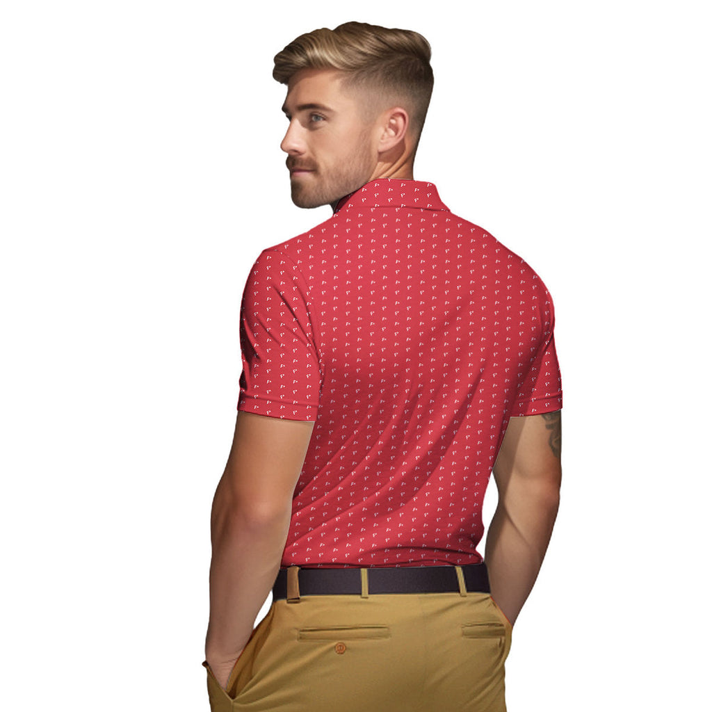 F* Fore the Laughs - Funny Golf Polo Shirt-Polo Shirt For Men-Gerbera Prints