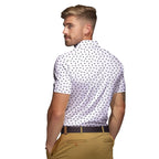 Words Swirl - Funny Golf Polo Shirt-Polo Shirt For Men-Gerbera Prints