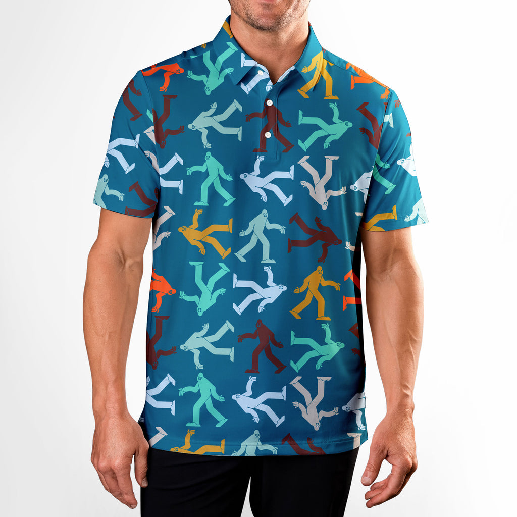 Bigfoot Sasquatch - Golf Polo Shirt