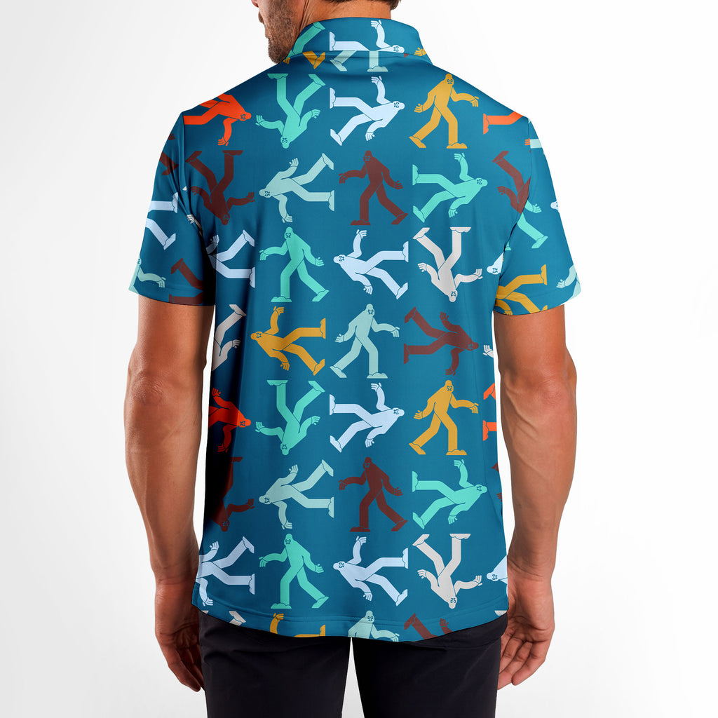 Bigfoot Sasquatch - Golf Polo Shirt