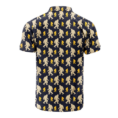 Bigfoot Sasquatch - Funny Golf Polo