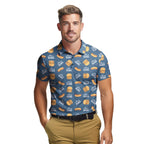 Nice Buns - Golf Polo Shirt-Polo Shirt For Men-Gerbera Prints