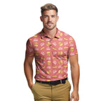Nice Buns - Golf Polo Shirt-Polo Shirt For Men-Gerbera Prints