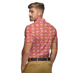 Nice Buns - Golf Polo Shirt-Polo Shirt For Men-Gerbera Prints